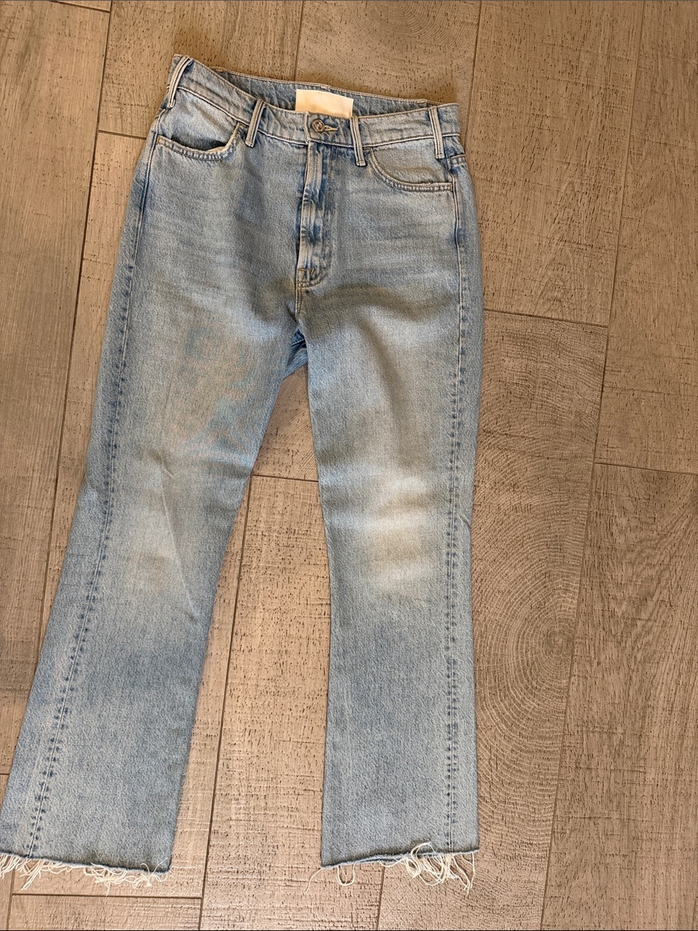Light Blue Men’s Straight-Leg Jeans